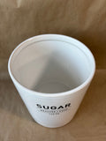 West Elm Ceramic Sugar Kitchen Canister (2 Available, Priced Individually)