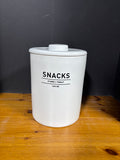West Elm Snacks Kitchen Canister Storage Jar *Read Description*