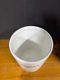 West Elm Snacks Kitchen Canister Storage Jar *Read Description*