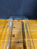 Heavy Clear Rectangular Glass Serving Tray