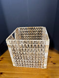 Hand-woven Rattan Storage Basket *Read Description*