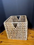 Hand-woven Rattan Storage Basket *Read Description*
