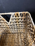Hand-woven Rattan Storage Basket *Read Description*