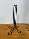 Black Metal Paper Towel Holder
