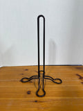 Black Metal Paper Towel Holder