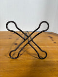 Black Metal Paper Towel Holder