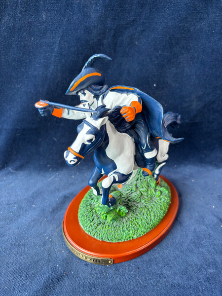 The University Of Virginia Cavaliers Figurine *Read Figurine