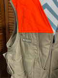 Columbia Vest Hunting Orange Tan Men's Size XL *Read Description*