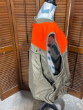 Columbia Vest Hunting Orange Tan Men's Size XL *Read Description*