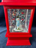Light Up Snowman Lantern