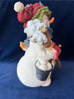 Resin Snowman Table Top Decor *Read Description*
