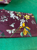 Marc New York Andrew Marc Burgundy Floral Purse W/Wallet And Pouch *Read Description*