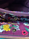 Marc New York Andrew Marc Burgundy Floral Purse W/Wallet And Pouch *Read Description*