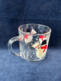 Set Of 4 Luminarc Snowman Mugs *Read Description*