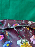 Marc New York Andrew Marc Burgundy Floral Purse W/Wallet And Pouch *Read Description*
