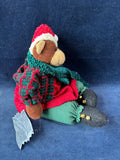 Beary Christmas Shelf Sitting Bear