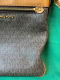 Michael Kors Jet Set Logo Crossbody Satchel Handbag Purse *Read Description*