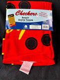 Checkers Beach Game Towel, Unopened