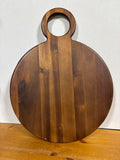 Natural Elements Acacia Wood Charcuterie Board