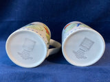 Set Of 2 Summerville Coffee Cup Sparrow Butterfly