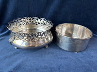 Reed And Barton 2 Piece Silver Plated Dish *Read Description*