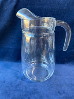 Large Clear Glass Pitcher