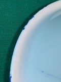 Set Of 2 La Primula Italy Blue Spongeware Splatter Bowls