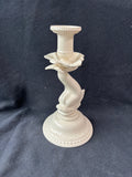 Hartley Green’s & Co Leeds Creamware Pottery Candlestick Fish