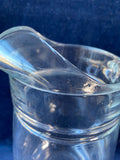 Large Clear Glass Pitcher