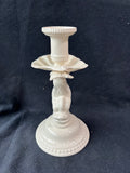 Hartley Green’s & Co Leeds Creamware Pottery Candlestick Fish