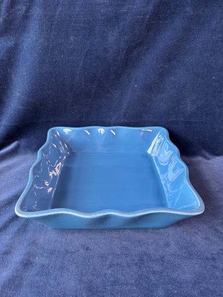 Zrike Everyday Blue Wavy Serving Dish