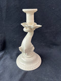 Hartley Green’s & Co Leeds Creamware Pottery Candlestick Fish