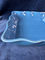 Zrike Everyday Blue Wavy Serving Dish