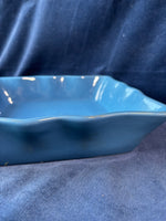Zrike Everyday Blue Wavy Serving Dish
