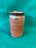 Signed Pottery Pen Holder