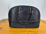 Anne Klein Shimmer Down Dome Purse Satchel Handbag *Read Description*