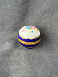 Limoges Trinket Box France Fait Main Porcelain (A)