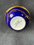 Limoges Trinket Box France Fait Main Porcelain (A)