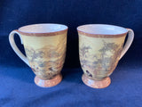 Set Of 2 Stechcol Gracie Bone China Wild Horses Mugs