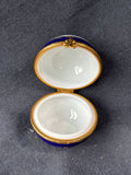 Limoges Trinket Box France Fait Main Porcelain (A)