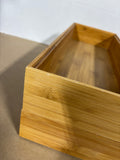 Lot Of Bamboo Organizational Boxes- 5 Pieces *Read Description*