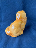 Goebel Porcelain Orange Cat Figurine W. Germany