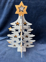 Dept. 56 Wooden Cut Out Star Tree