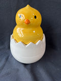 World Market Chick In Egg Cookie Jar *Read Description*