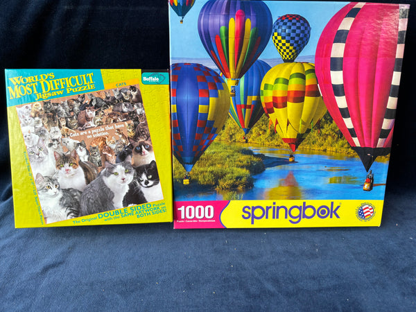 Assorted Puzzle Lot (3)