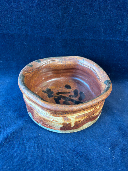 Raku Pottery Trinket Dish