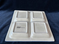Christmas Serving Appetizer Platter 4 Parts