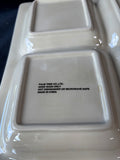 Christmas Serving Appetizer Platter 4 Parts