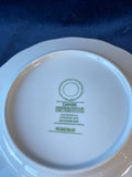 Set Of 6 Dansk Rosebud Pattern Rimmed Bread And Butter Plate