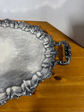 Reed & Barton #06116 Large Silver Plate Waiters Tray